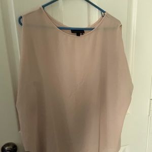 Causal split sleeve blouse